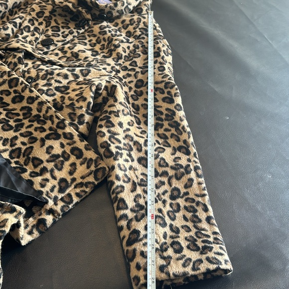 NWT Madden Girl Brown/Black Leopard Print Coat Size 3X - Picture 13 of 14